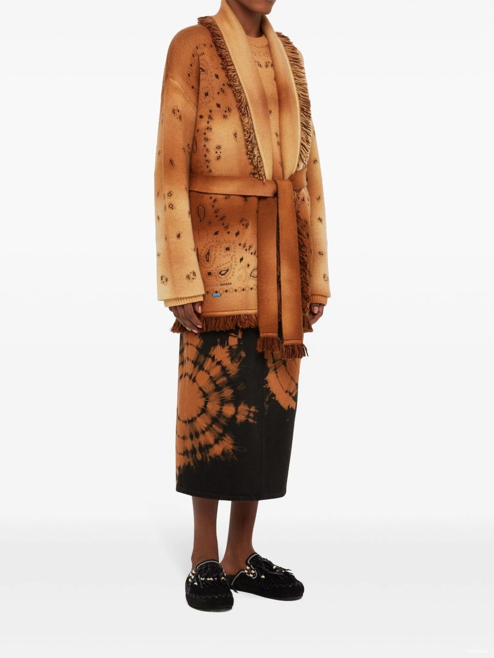Cheap Of Desert The cardigan Women Hues Alanui virgin-wool 0408